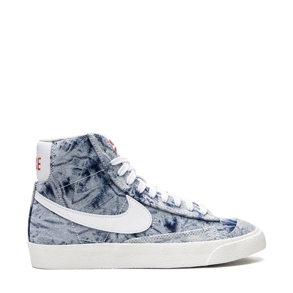Nike Blazer 77 Denim Blue and White High-Tops - Picture 8 of 8